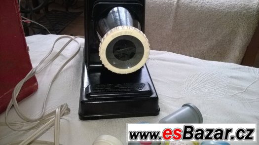 Promítačka Diax,diaprojektor z r.1963, 5ks pohádky – fotografie 4