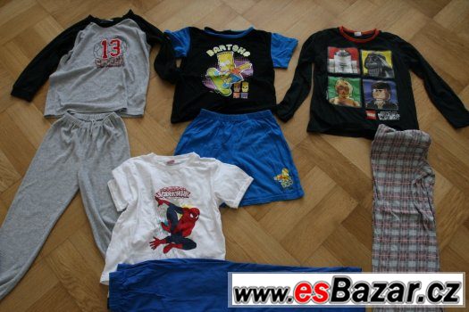 5x pyžamo pro kluka, vel. 122/128 – fotografie 5