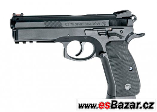 AIRSOFT manual pistole CZ 75 SP-01 Shadow - NOVÁ – fotografie 2