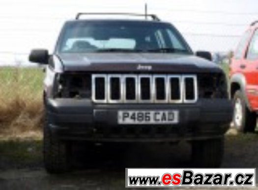 VEŠKERÉ NÁHRADNÍ DÍLY – JEEP GRAND CHEROKEE ZJ GB 2,5TD – fotografie 1