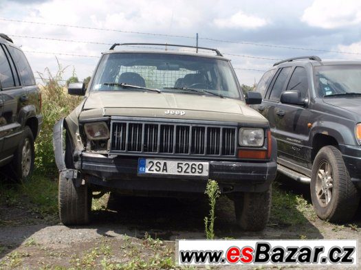 VEŠKERÉ NÁHRADNÍ DÍLY – JEEP CHEROKEE XJ 1995 4,0l LIMITED c – fotografie 1