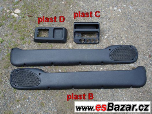 Peugeot 106 interierové plasty – fotografie 2