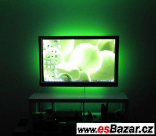 Prodám kompletní sadu: LED pásek + ovladač + zdroj – fotografie 3