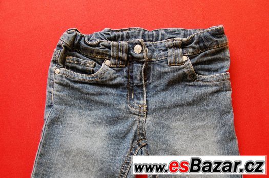 Džíny vel. 110 ve skvělém stavu – fotografie 3