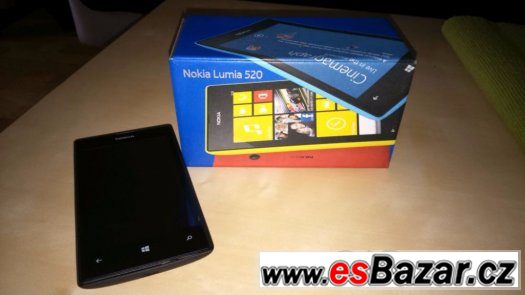 Nokia Lumia 520 Black – fotografie 1