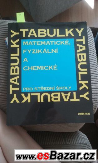 Matematické, fyzikální a chemické tabulky – fotografie 1