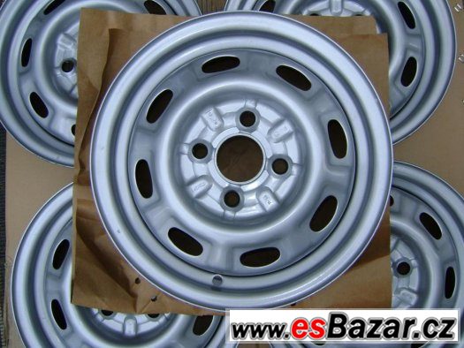 ŠKODA FAVORIT - Nové disky 4x100, 13", 4,5 palce, originální – fotografie 1