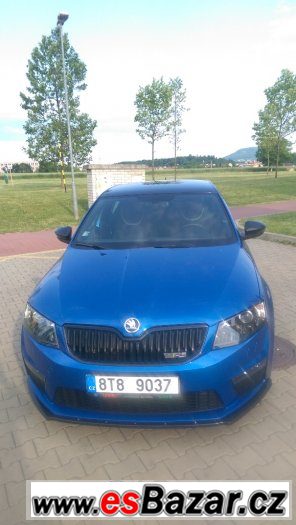 Škoda Octavia RS III 2.0 TDI DSG- Blue Race - TOP – fotografie 5