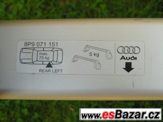ORIGINÁL střešní nosič Audi A3 Sportback combi (03-13) – fotografie 5