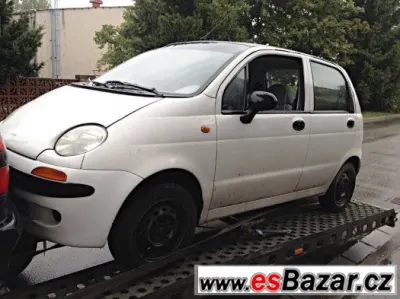 díly z Daewoo Matiz 0.8i r.v.2000