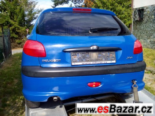 Peugeot 206 1.4 2001 dily – fotografie 2