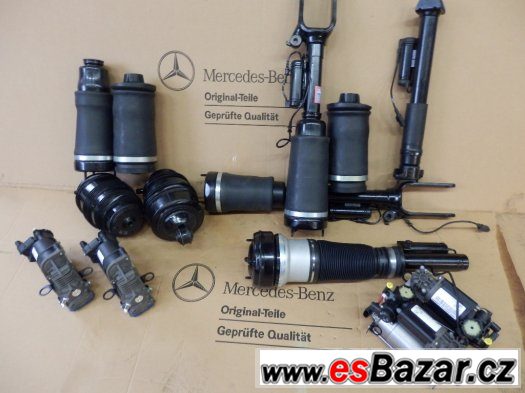 Mercedes-Airmatic,měchy kompresory,tlumiče – fotografie 3