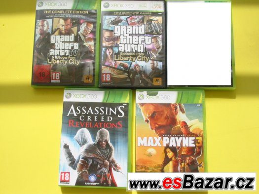HRY pro XBOX 360 - FIFA 15 cz verze ,GTA-L.C.S. ,Forza.. – fotografie 3