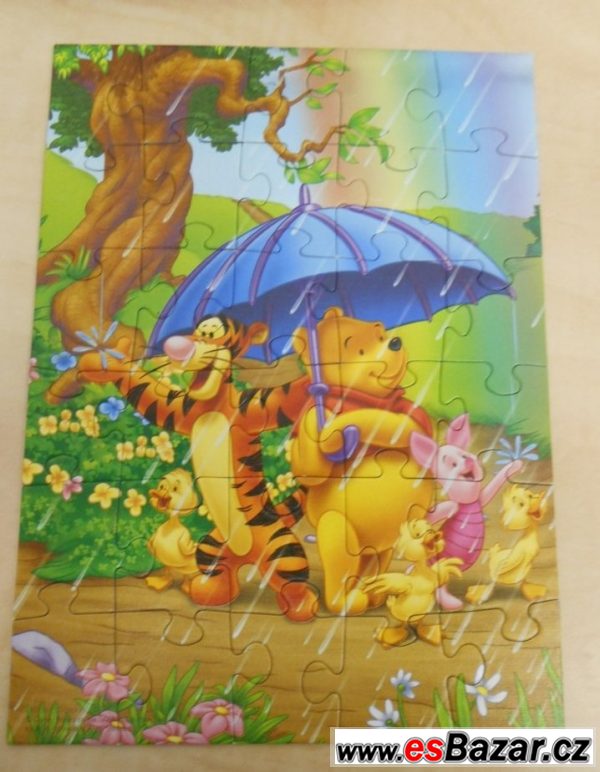 Pexeso, pucle/puzzle – Disney – fotografie 3