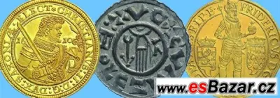 Mince, medaile, bankovky,  