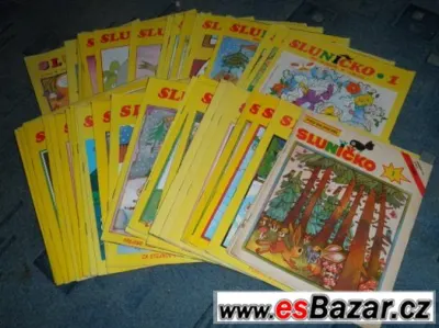 SLUNÍČKO a další dětské časopisy 15 Kč / ks