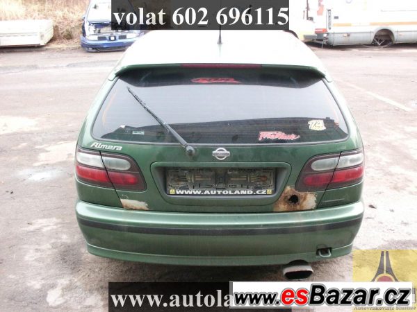 NISSAN ALMERA náhradní díly – fotografie 3