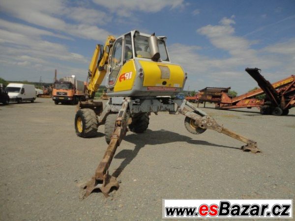 Menzi Muck A91 4x2 MOBILE, r.v. 2008, barva – fotografie 5