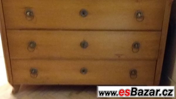 Komoda jasan pozdní Biedermeier – fotografie 2