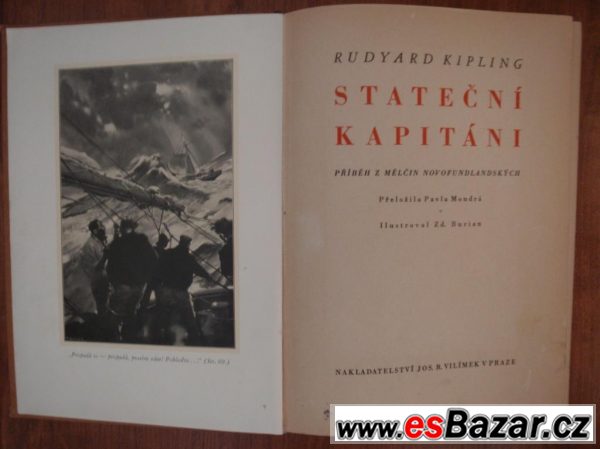Kipling: Stateční kapitáni, Vilímek – fotografie 1