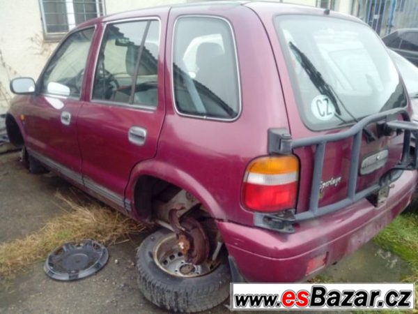 Kia Sportage, 4x4, rv 1994-2004 – fotografie 4
