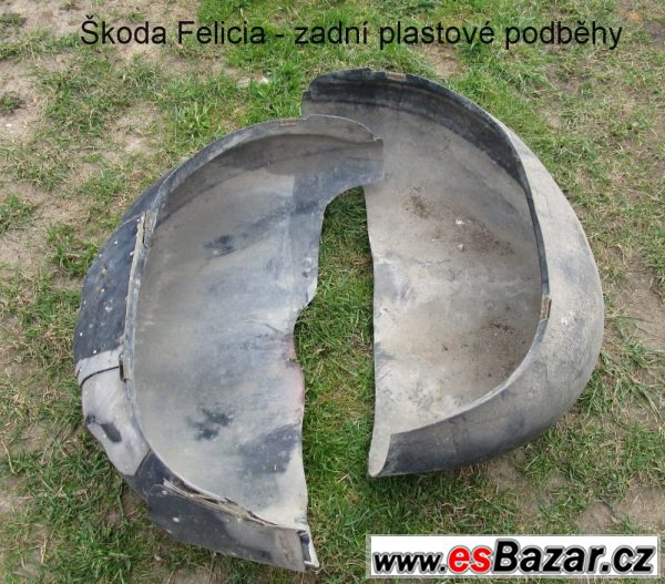 Plastové podběhy Škoda Felicia – fotografie 1
