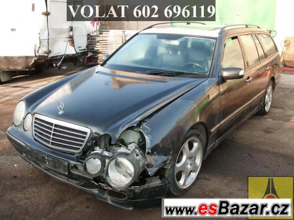 Mercedes E210  2.7CDI náhradní díly – fotografie 2