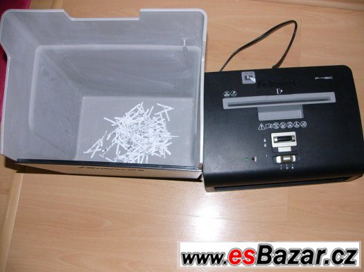 Skartovač FELLOWES P48 C - pěkný stav – fotografie 2