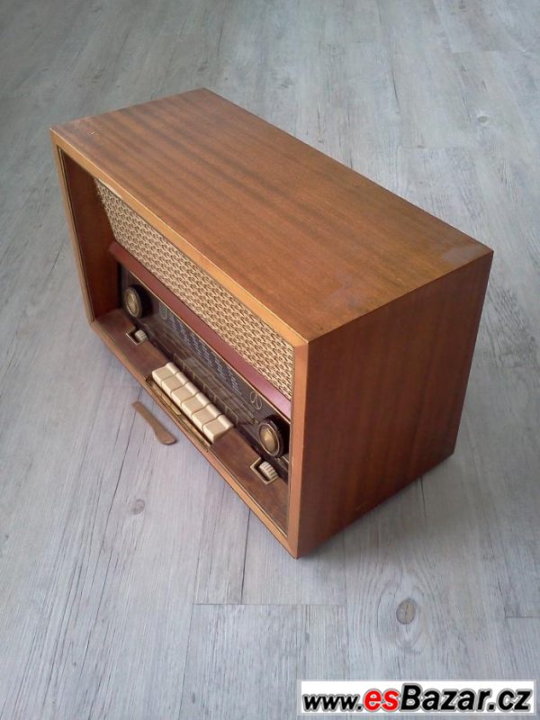 Historické rádio Tesla Rondo 522A – fotografie 4