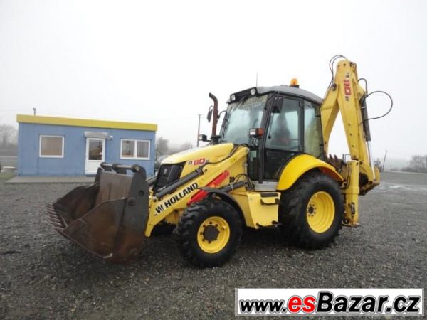 New Holland B 110, r.v. 2008, barva neuvedeno, 4x4 – fotografie 3