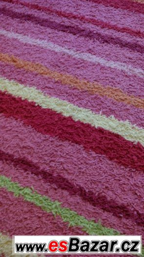 Koberec plny barev, Esprit Funny stripes 160x200 cm – fotografie 3