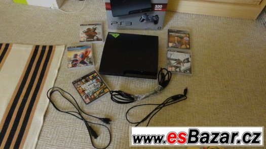 PS3 - 320 GB + 6 her – fotografie 1