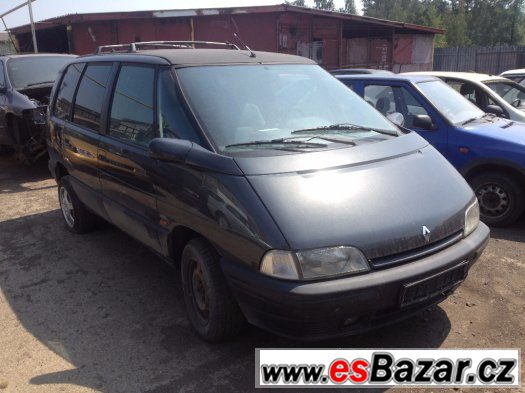 Prodám levně náhradní díly na Renault Espace II 79kw – fotografie 1