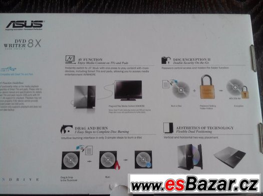 ASUS externí vypalovačka – fotografie 5