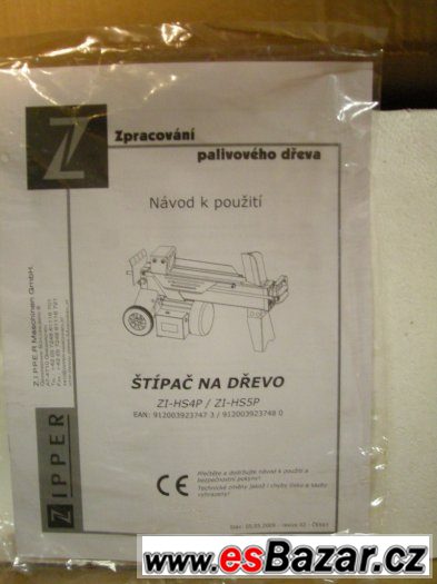 Štípač na  dřevo 4T – fotografie 3