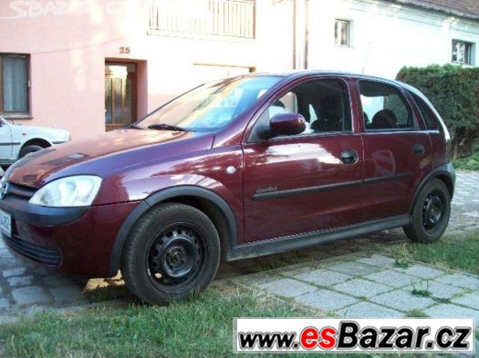 OPEL CORSA C 1,2 16V ECOTEC 55KW 49000KČ – fotografie 1