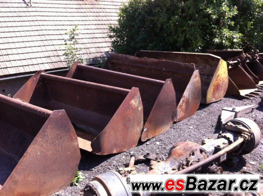 Čelní lžíce na nakladač nebo manipulátor. – fotografie 1