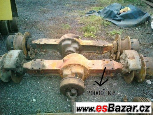 Nápravy na nakladač UNK 320 a UN 053,DH 112. – fotografie 3