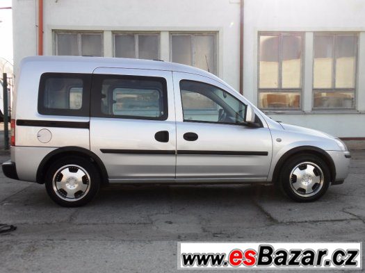 OPEL COMBO CNG KLIMA 2x ŠOUPAČKY CÉBIA TAŽNÉ AL KOLA ODP.DPH – fotografie 3