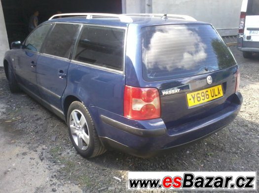 VW Passat kombi B 5,5 1.9 TDI 74 kw motor AVB na ND – fotografie 3