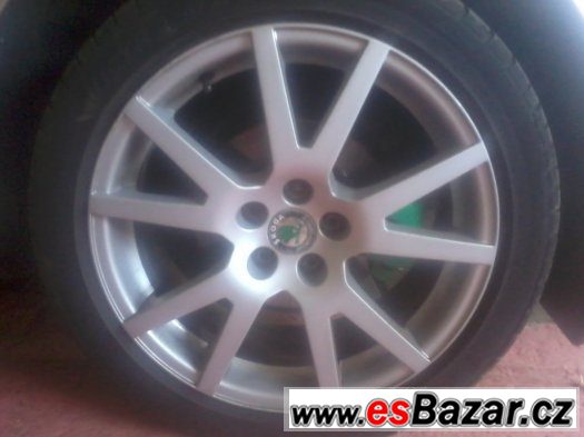 ALU kola 17 " originál Škoda Octavia RS I 5x100 – fotografie 1