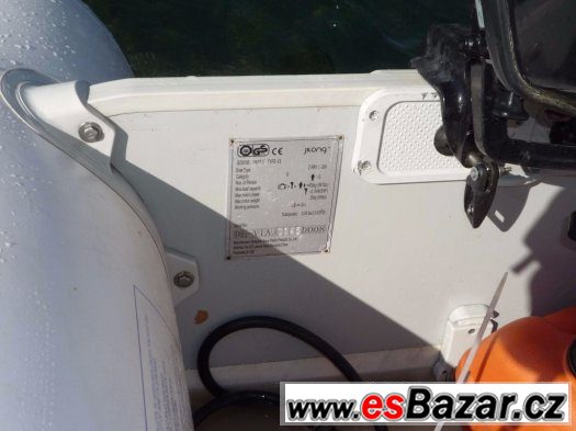 Prodám nafukovací člun  Z RAY 300 a motor TOHATSU – fotografie 5