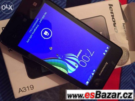 úplně nový smartphone Lenovo A319 – fotografie 1
