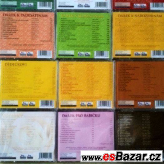 CD komplet Jiří Zmožek 17 kusů-nové – fotografie 3