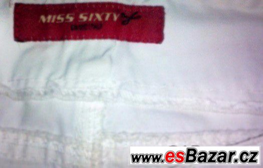 bílé letní kalhoty zn.Miss Sixty vel.S/M – fotografie 4