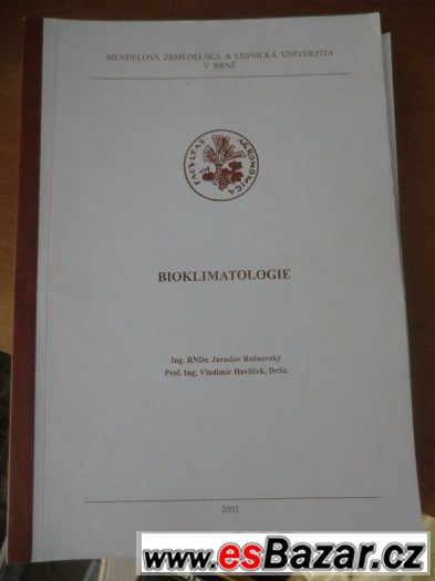 Prodám skripta MZLU Brno – fotografie 1