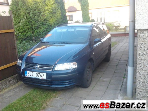 Fiat Stillo 1.9 JTD kombi pěkný – fotografie 1