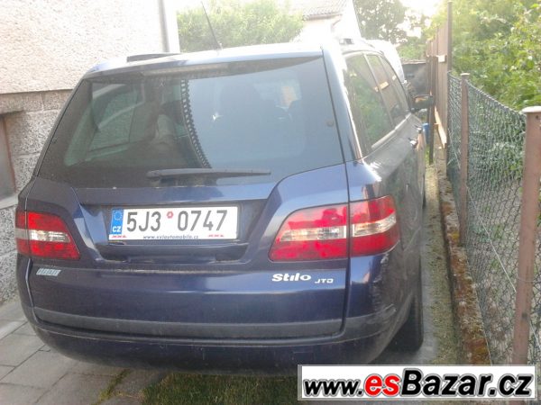 Fiat Stillo 1.9 JTD kombi pěkný – fotografie 2