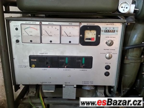 Elektrocentrála 12V 220V - 380V- 4  – fotografie 2