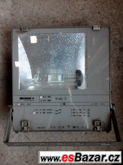 Prodám světlomet(y) 230V 400W DISANO RODIO - 17ks/1ks – fotografie 2